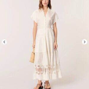 NEW Maje Embroidered Maxi Dress (NWT)